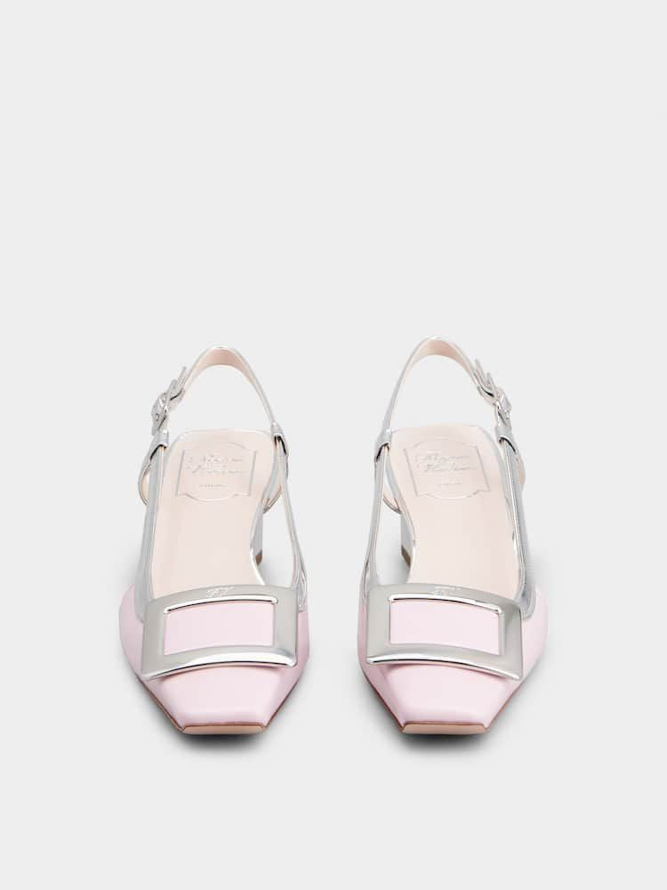 ROGER VIVIER Metallic Slingback Sneakers for Women - SS24 Collection