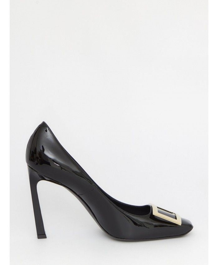 ROGER VIVIER Blue Patent Leather High Pumps for Women - SS23 Collection