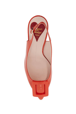 ROGER VIVIER Virgule 55 Slingback Pumps