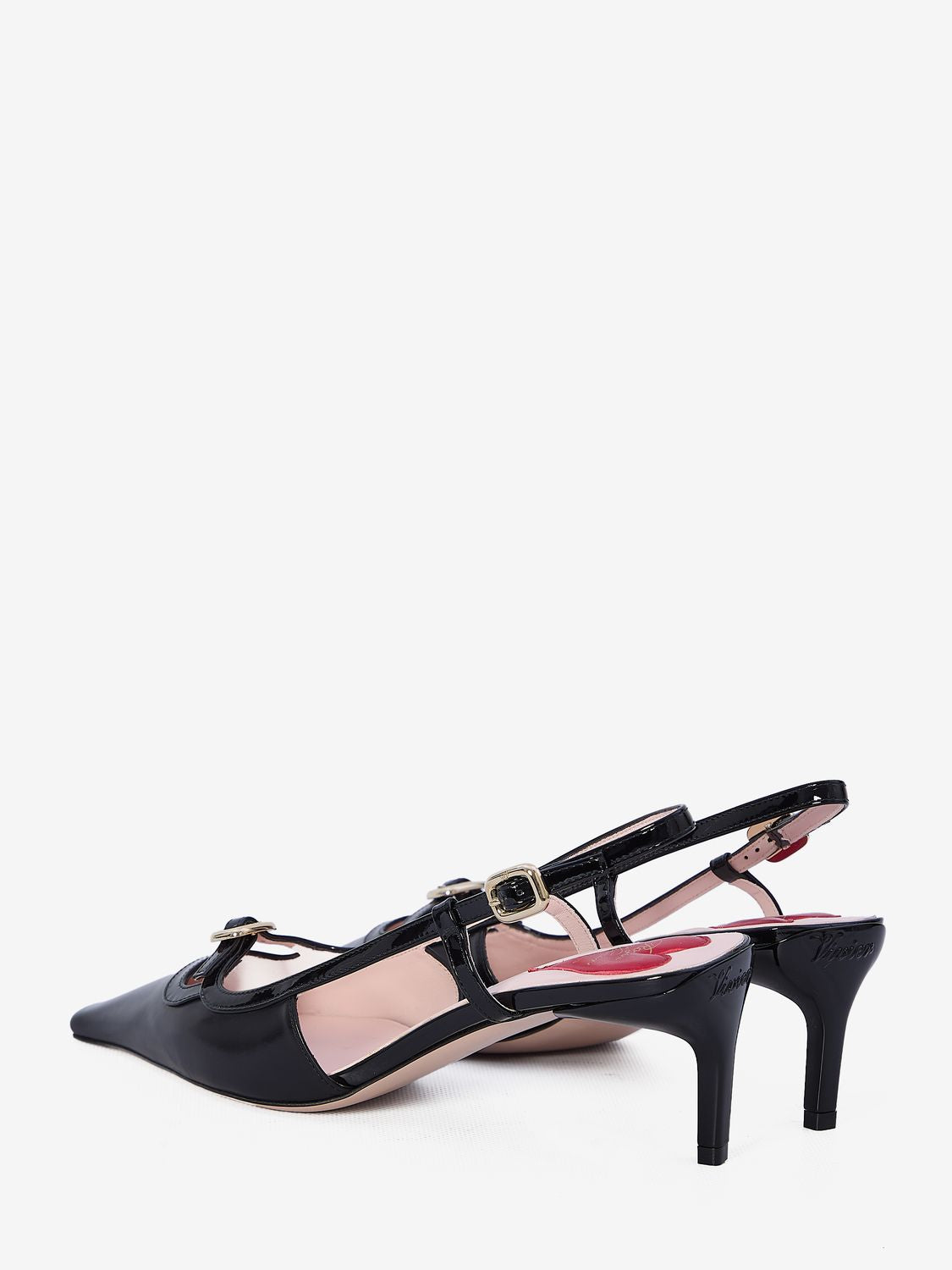 ROGER VIVIER Elegant Mini Buckle Slingback Pumps, 2.2 inch Heel