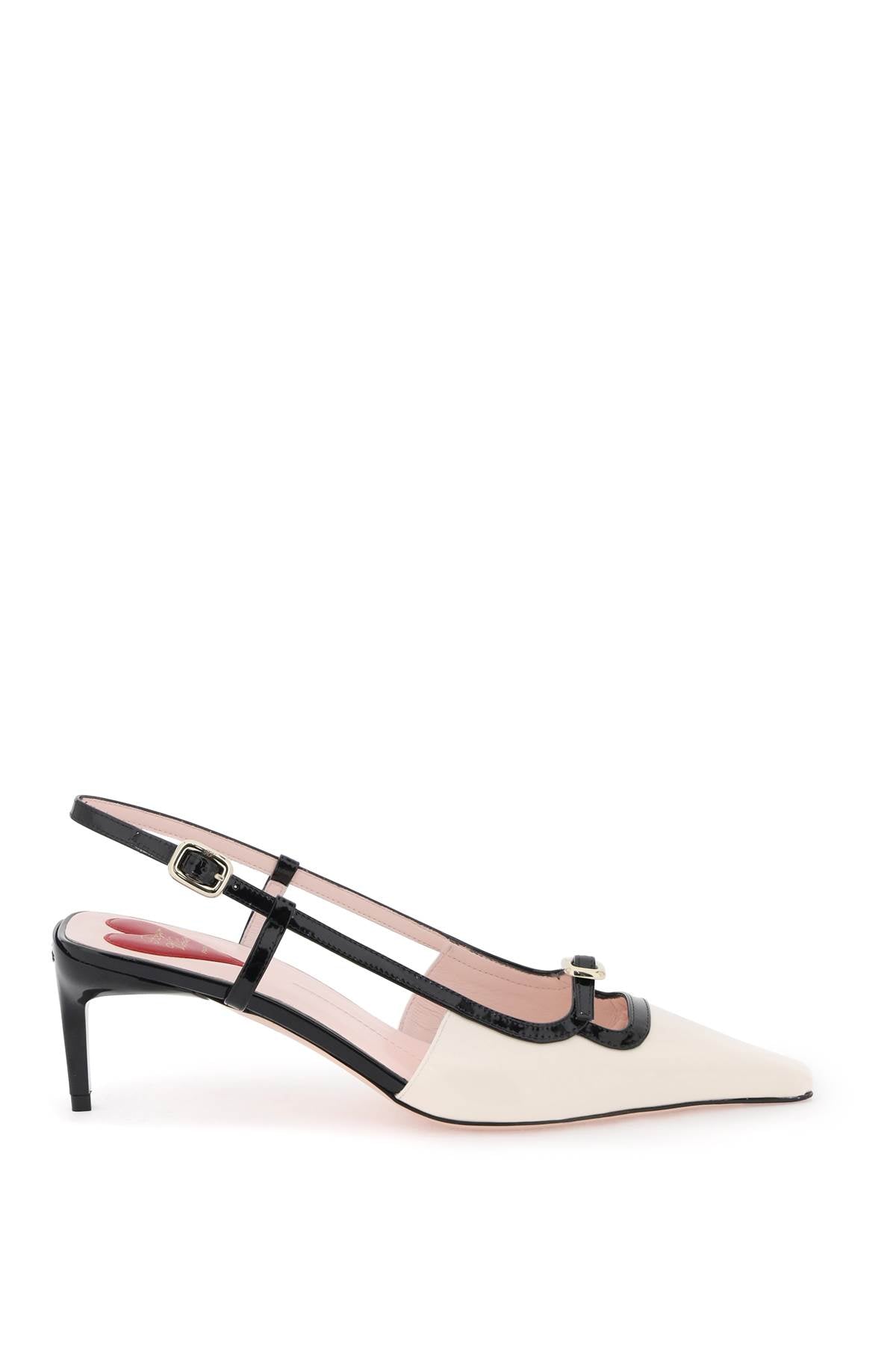 ROGER VIVIER Sleek Slingback Pumps with Decorative Strap - 5.5cm Heel