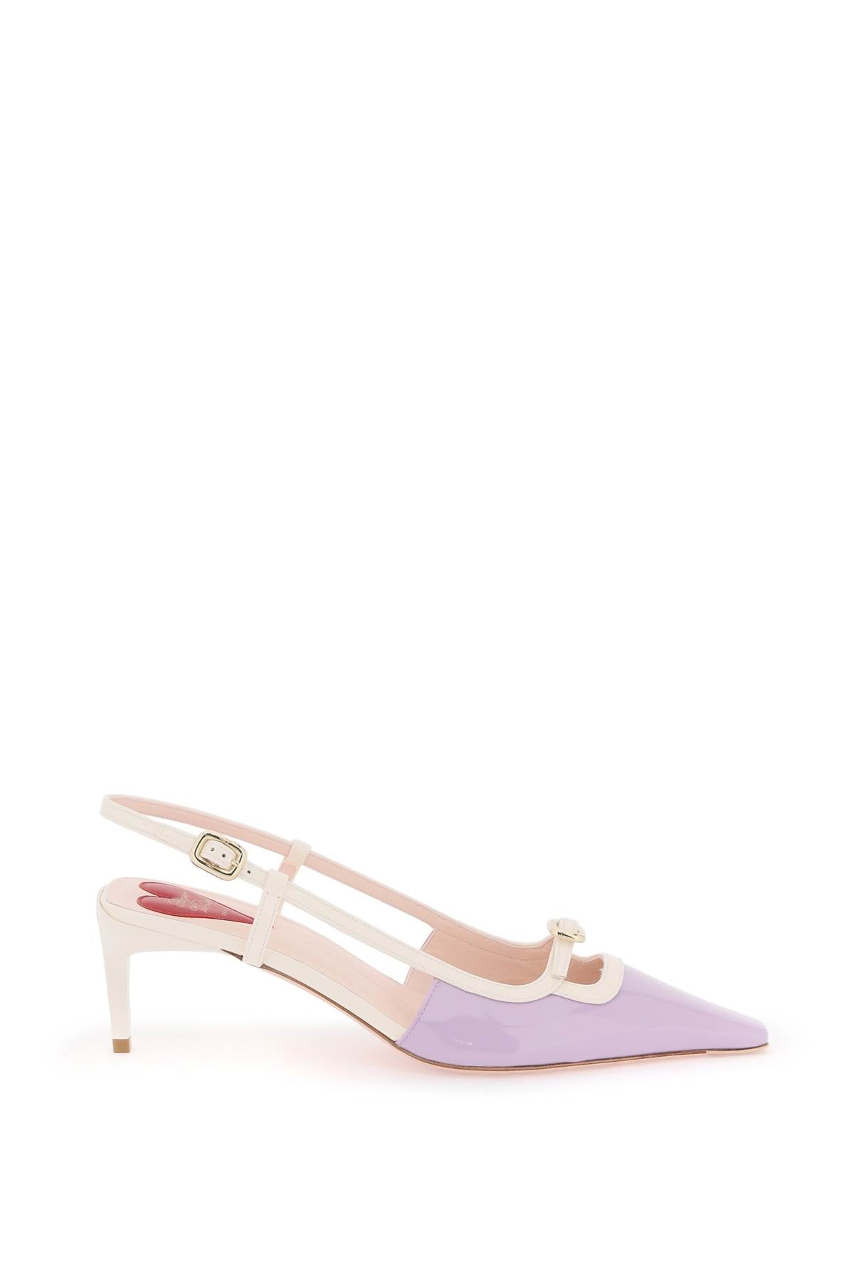 ROGER VIVIER Sleek Slingback Pumps with Decorative Strap - 5.5cm Heel