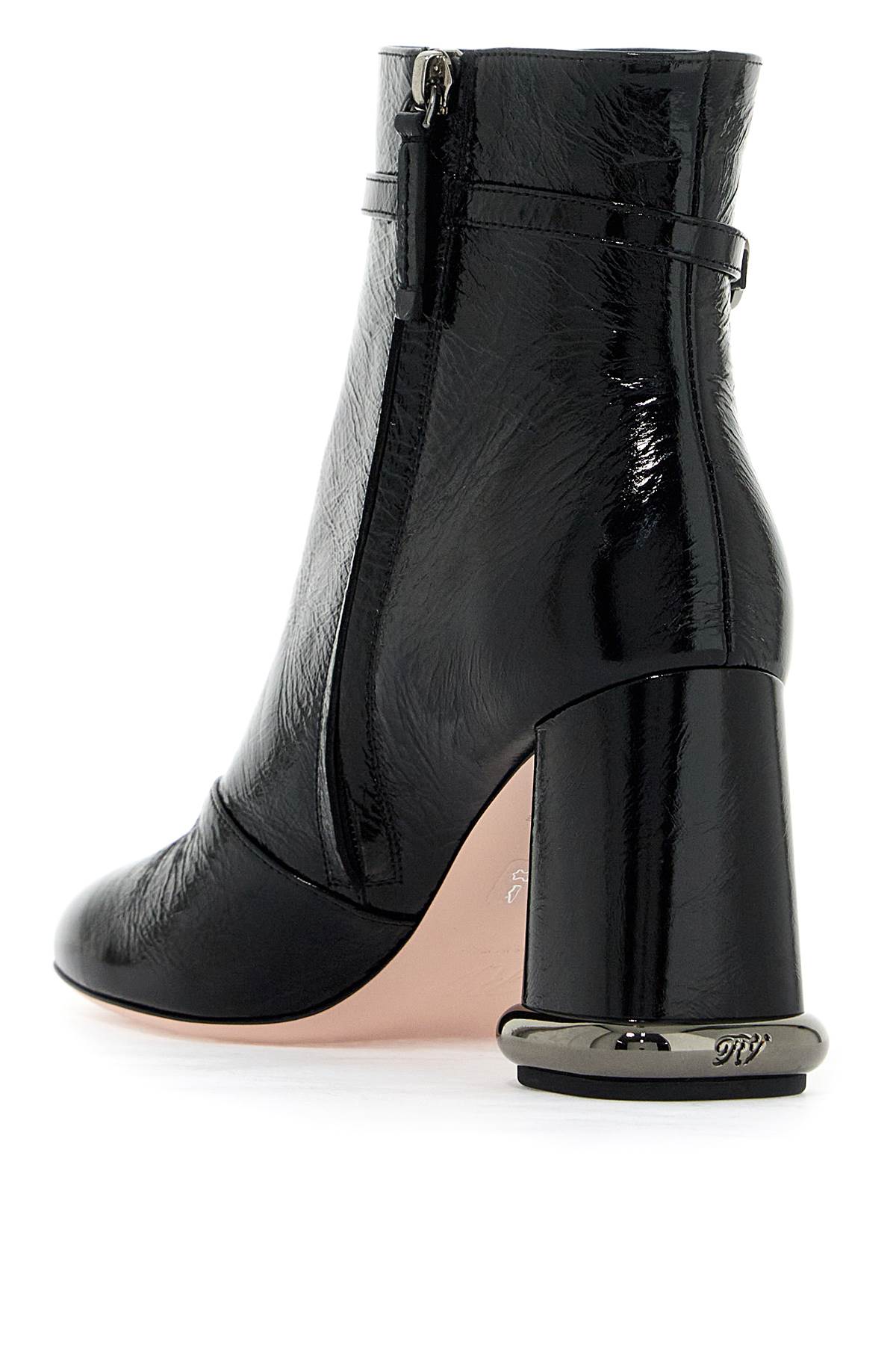 ROGER VIVIER Round Toe Ankle Boots