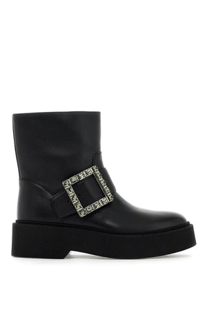 ROGER VIVIER Viv' Rangers Biker Boots