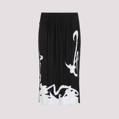 LANVIN Pleading Chic Long Skirt