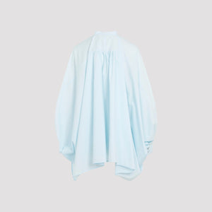 LANVIN Puff Sleeve Cotton Shirt