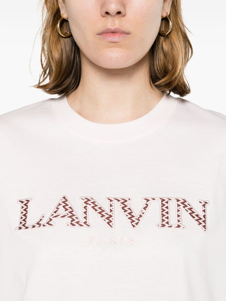 LANVIN Elegant Tunic Top in Powder for Women - 2024 Collection