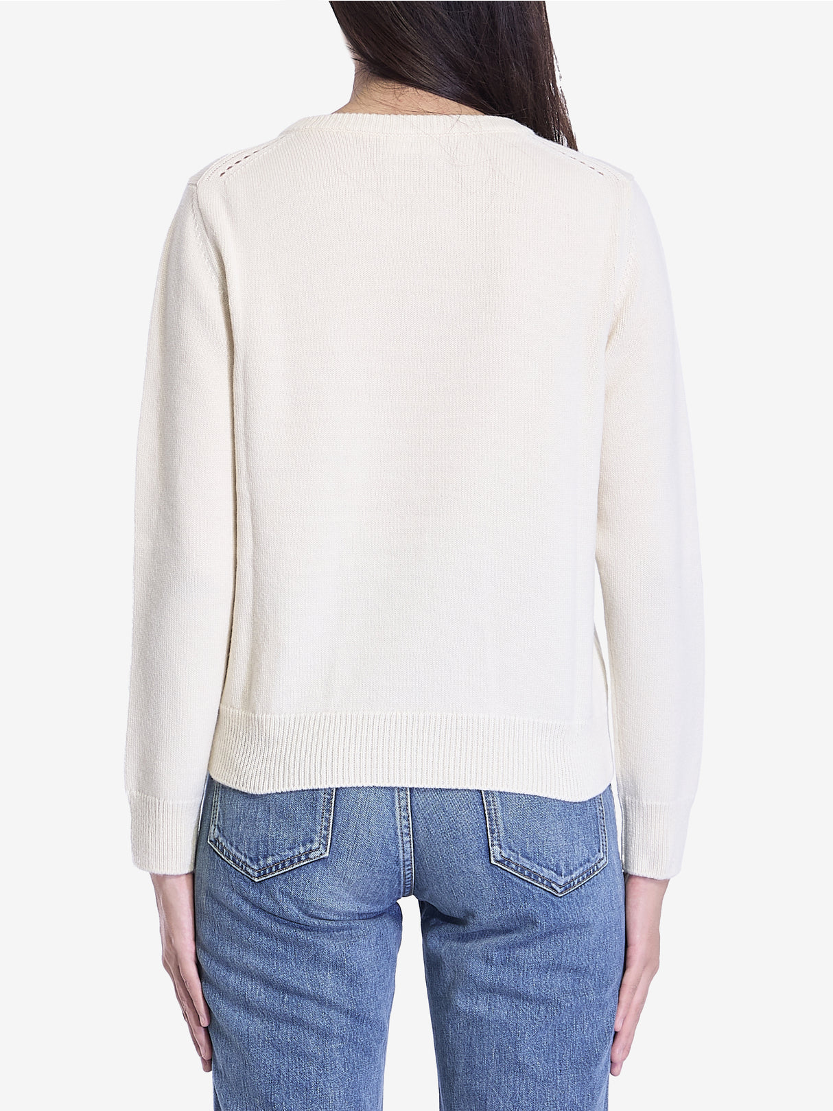 CELINE Heritage Cashmere Crewneck Jumper - Regular Fit