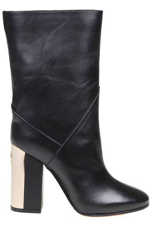 JIMMY CHOO Luxurious Black Knee-High Boots for Women - FW24 Collection