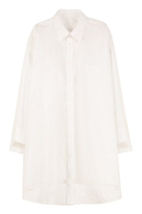 MAISON MARGIELA Elegant Popeline Cotton Dress