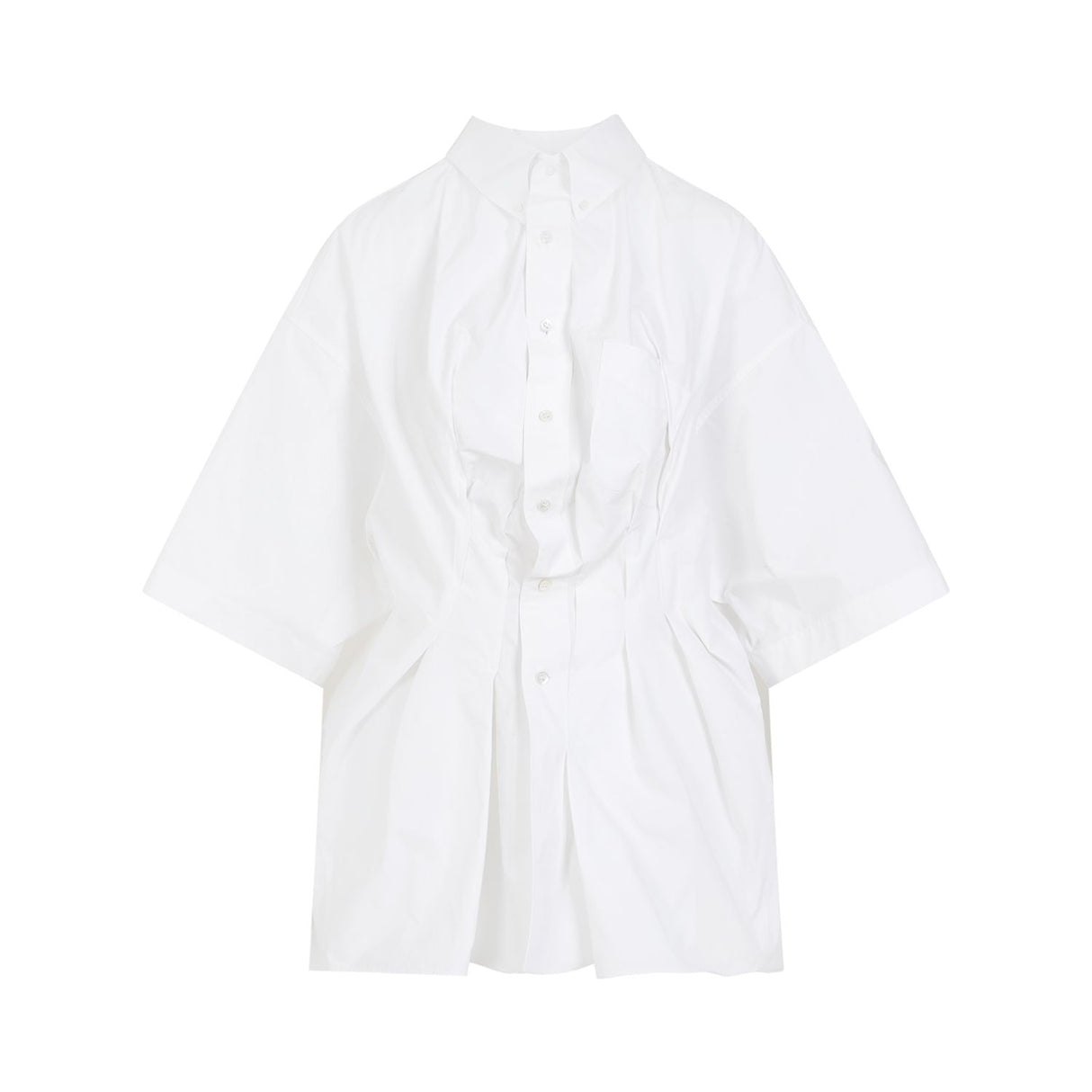 MAISON MARGIELA Elegant White Cotton Shirt for Women