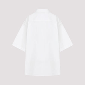 MAISON MARGIELA Elegant White Cotton Shirt for Women