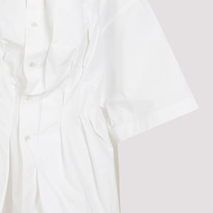 MAISON MARGIELA Elegant White Cotton Shirt for Women