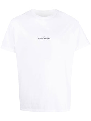 MAISON MARGIELA Distorted Logo T-Shirt - Size 48 IT