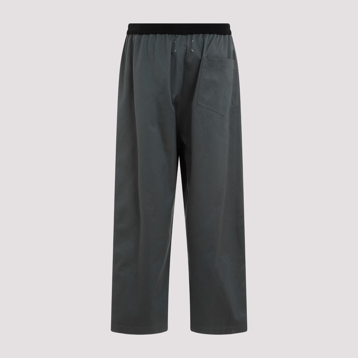 MAISON MARGIELA Men's Gray Cotton Pants for SS24