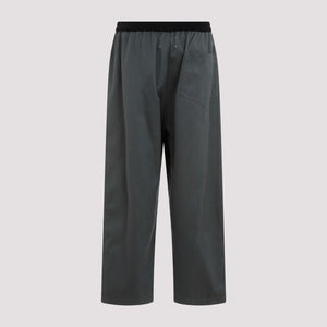 MAISON MARGIELA Men's Gray Cotton Pants for SS24