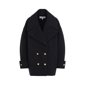 LOEWE Classic Women's Wool Peacoat