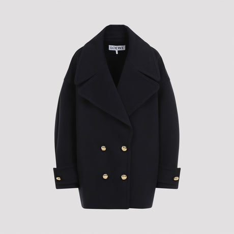 LOEWE Classic Women's Wool Peacoat