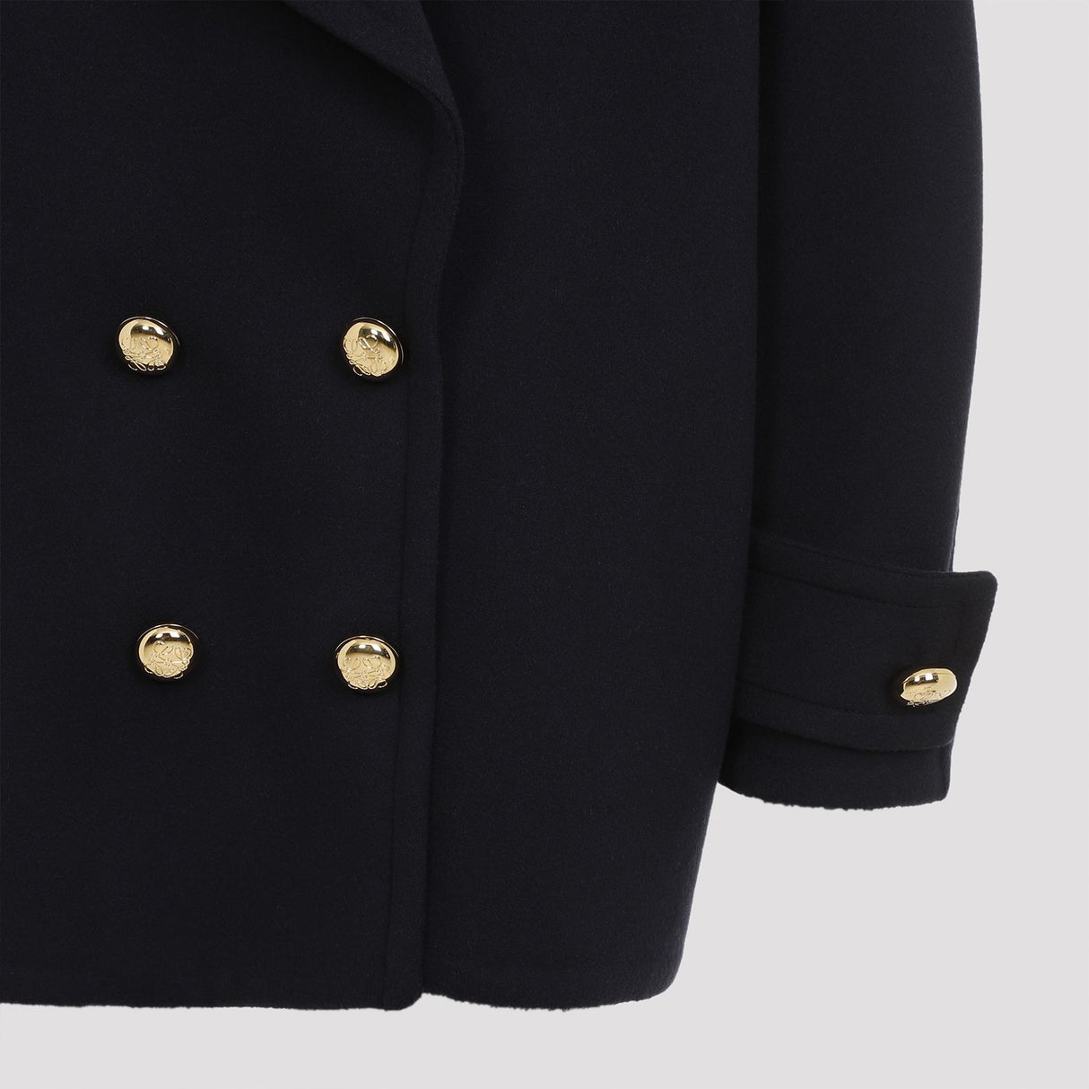 LOEWE Classic Women's Wool Peacoat