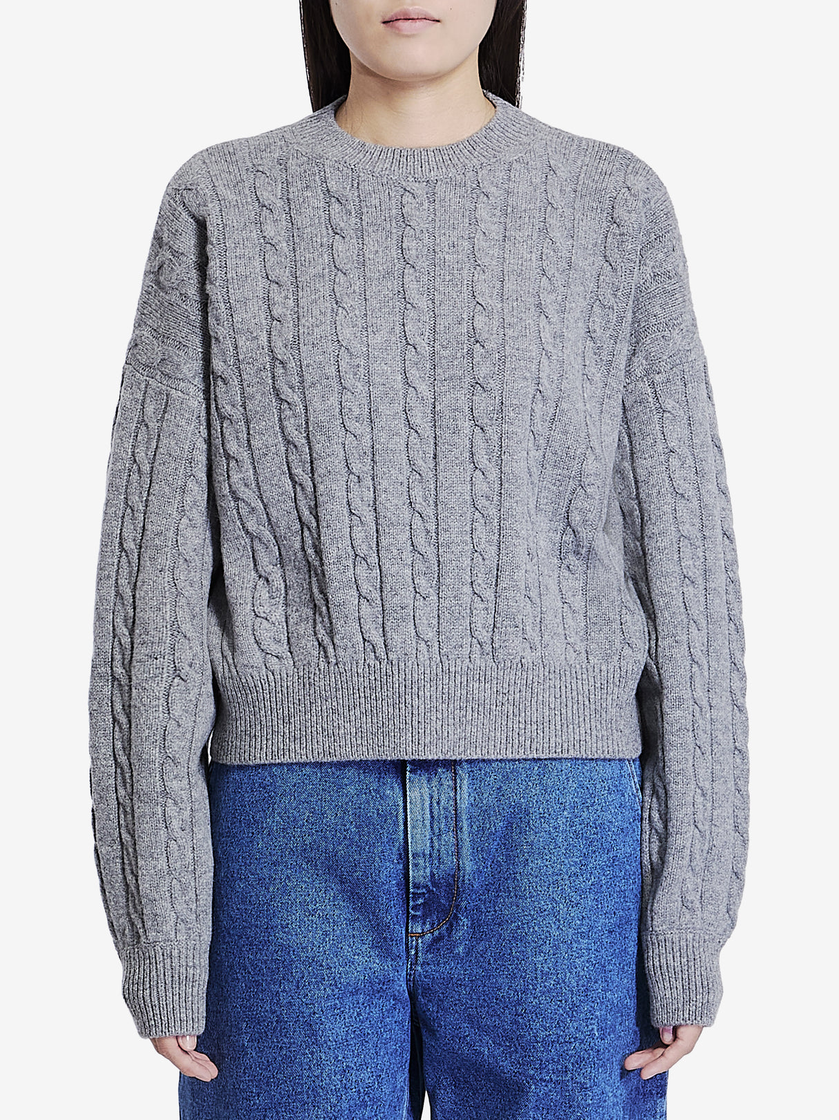 LOEWE Mini Cropped Wool Sweater