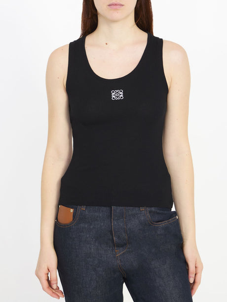 LOEWE Áo Tank Top Ôm Body