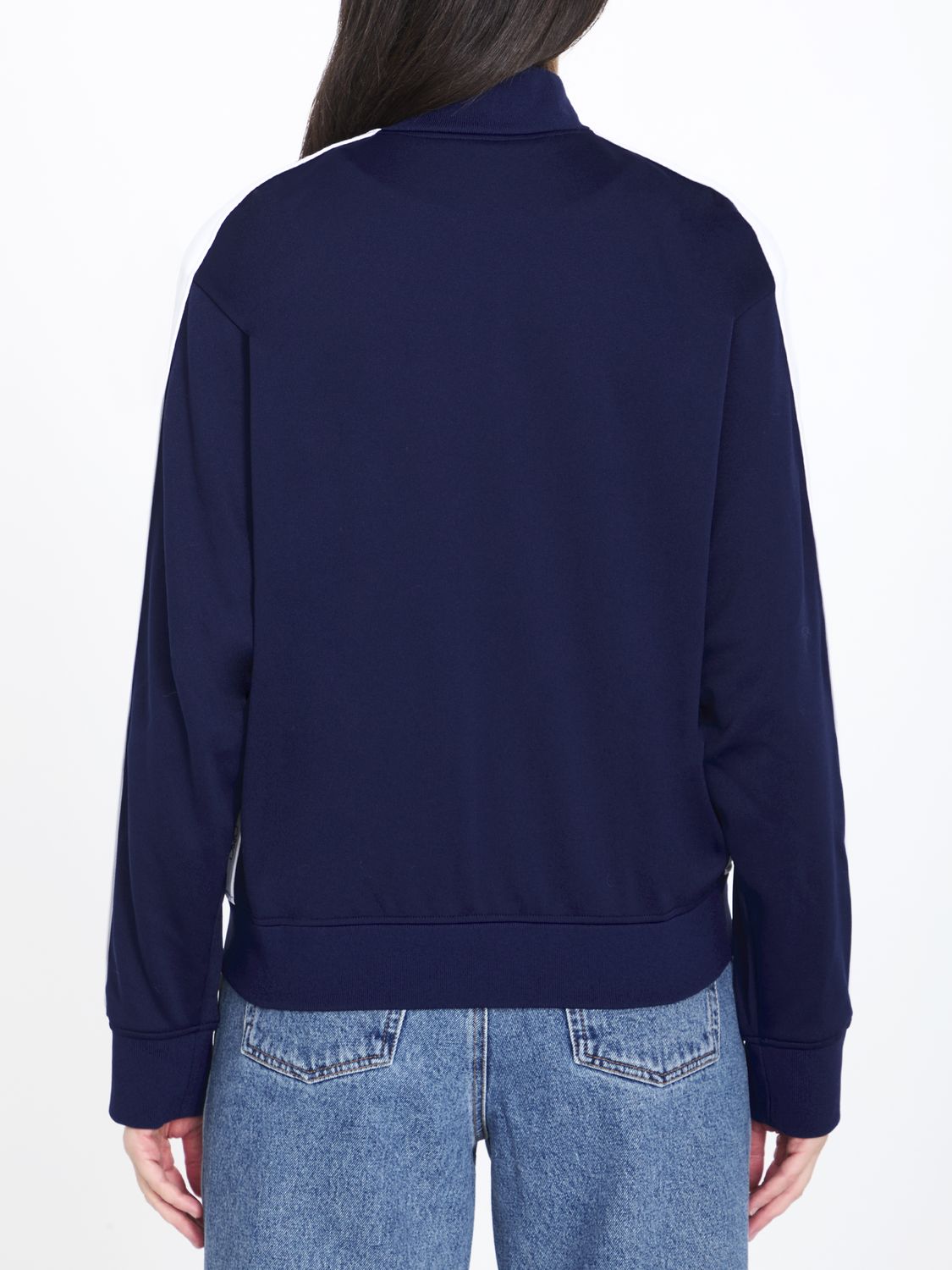 LOEWE Navy Blue Tracksuit Jacket with Contrast Bands for Women
