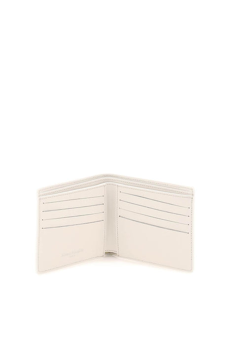 MAISON MARGIELA Grained Leather Mini Bi-Fold Wallet