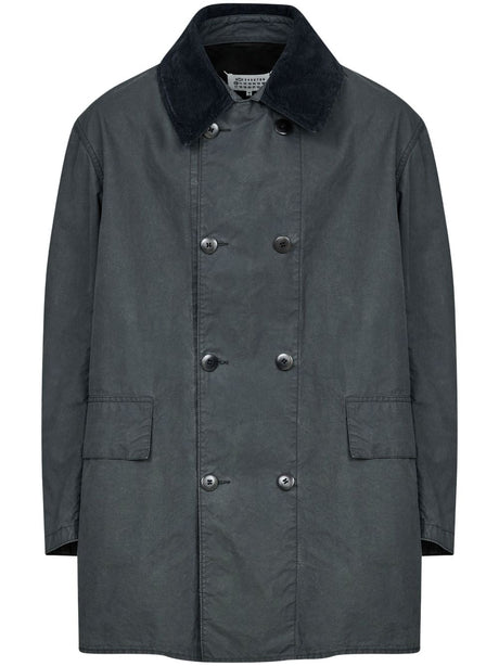 MAISON MARGIELA Cotton Jacket with Button Fastening - Men's Outerwear