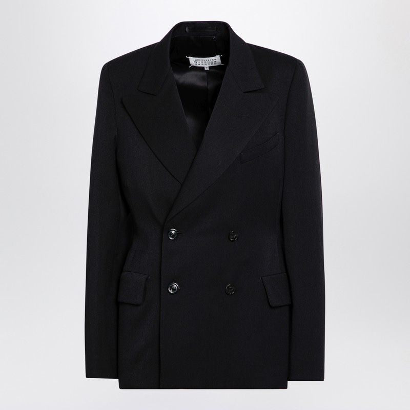 MAISON MARGIELA Double-Breasted Wool Jacket