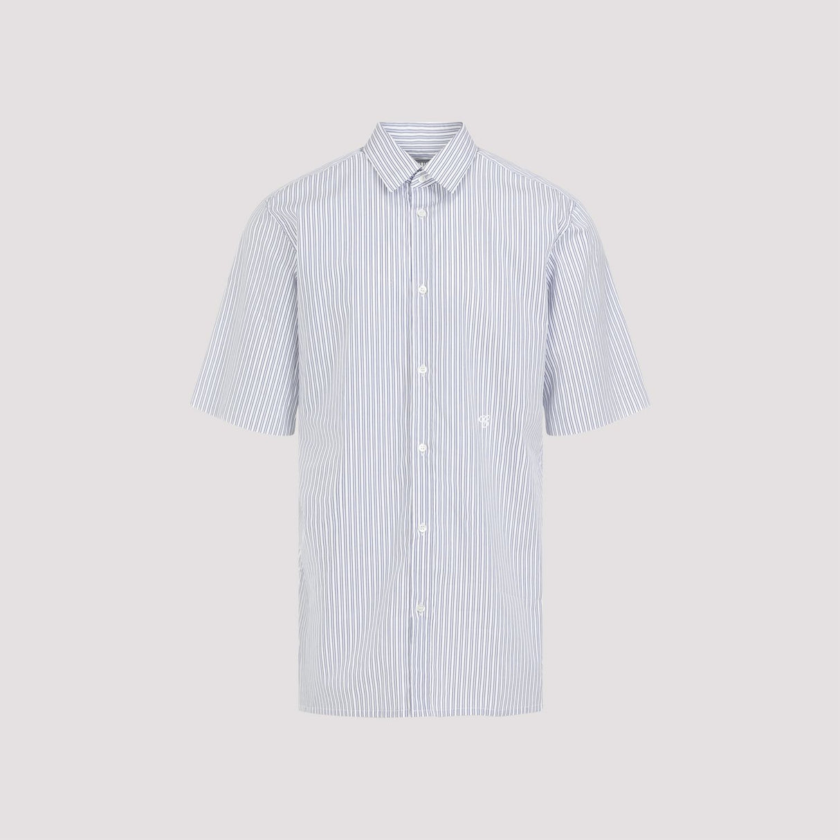 MAISON MARGIELA Men's White Cotton SS24 Shirt