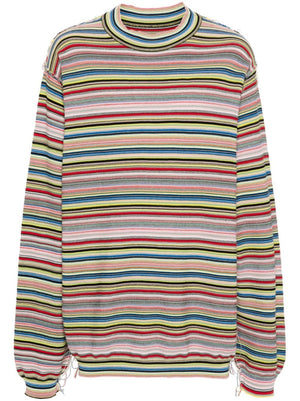 MAISON MARGIELA Multicolor Striped Jumper for Men - SS24