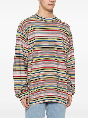 MAISON MARGIELA Multicolor Striped Jumper for Men - SS24