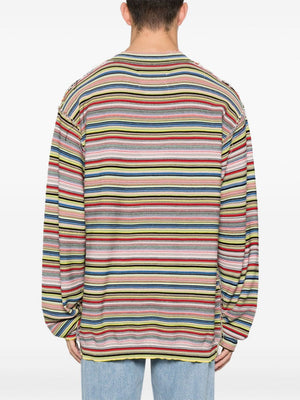 MAISON MARGIELA Multicolor Striped Jumper for Men - SS24