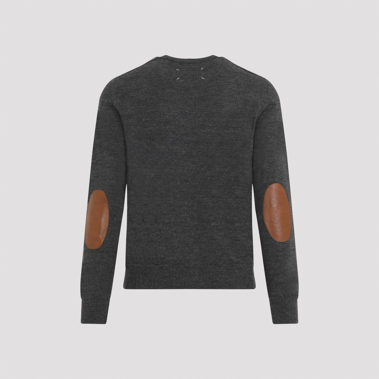 MAISON MARGIELA Crewneck Wool Sweater for Men - Cozy Elegance