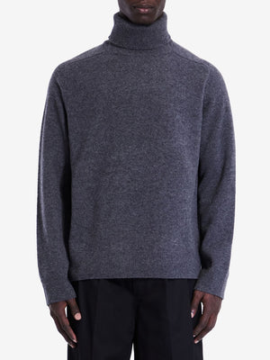 MAISON MARGIELA Charcoal Wool Turtleneck Sweater