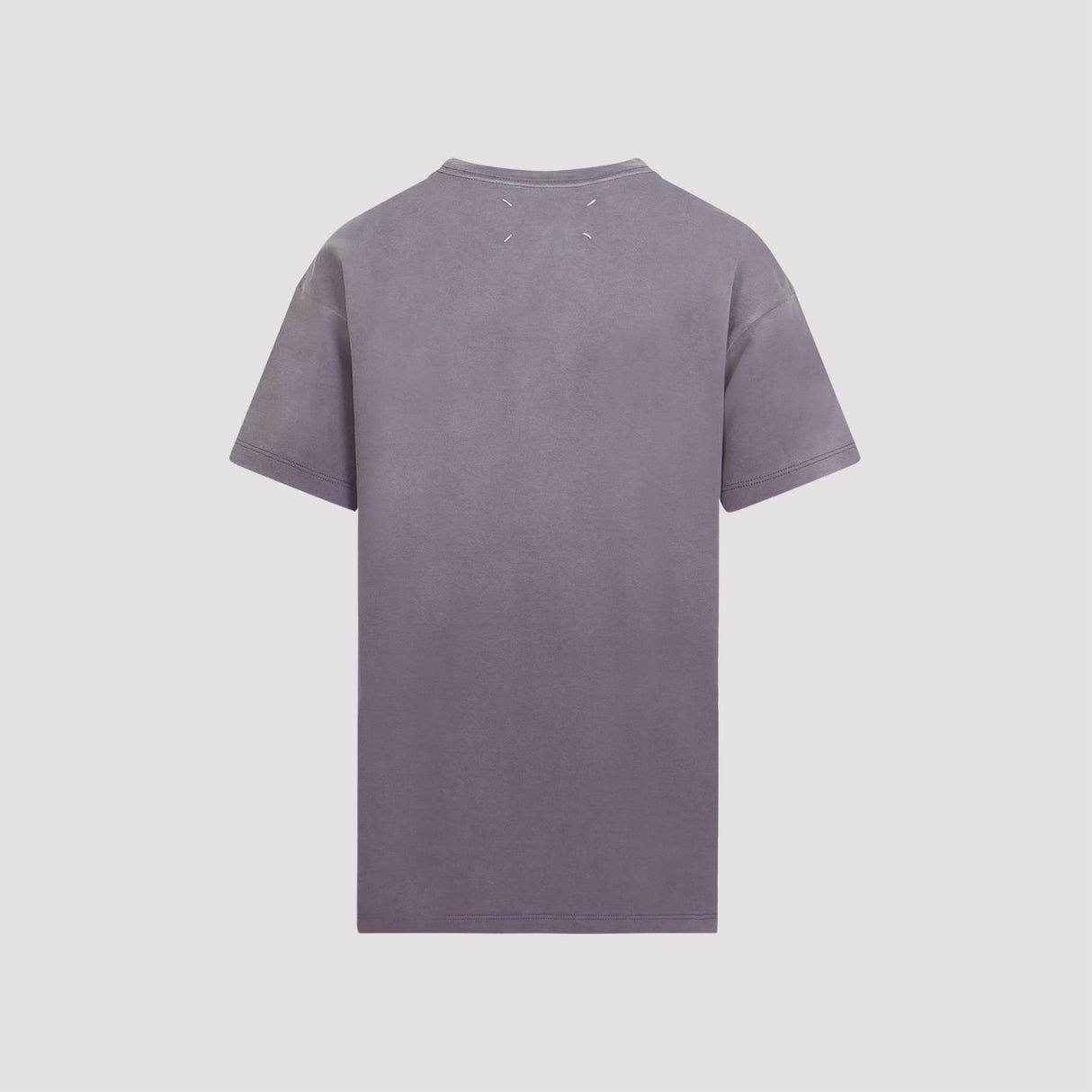 MAISON MARGIELA Reverse Logo Embroidered T-Shirt for Women in Grey for SS24