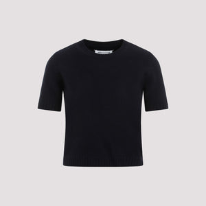 MAISON MARGIELA Elegant Blue Crewneck Sweater