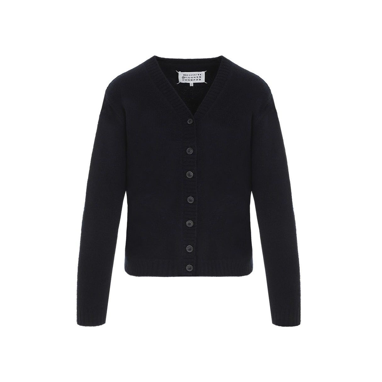 MAISON MARGIELA Luxurious Pure Wool Cardigan