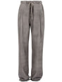 MAISON MARGIELA Chic Brown Mohair Blend Pants for Women