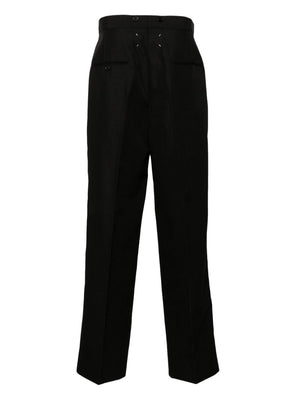 MAISON MARGIELA Classic Black Straight Pants for Women