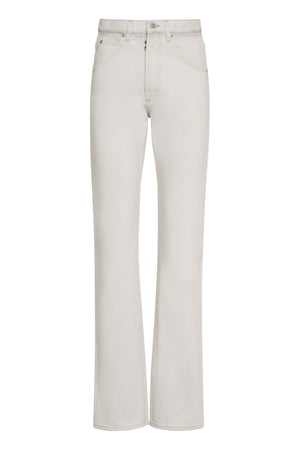 MAISON MARGIELA White Straight Leg Jeans for Women