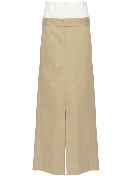 MAISON MARGIELA Elegant Long Skirt for Women - SS25 Collection