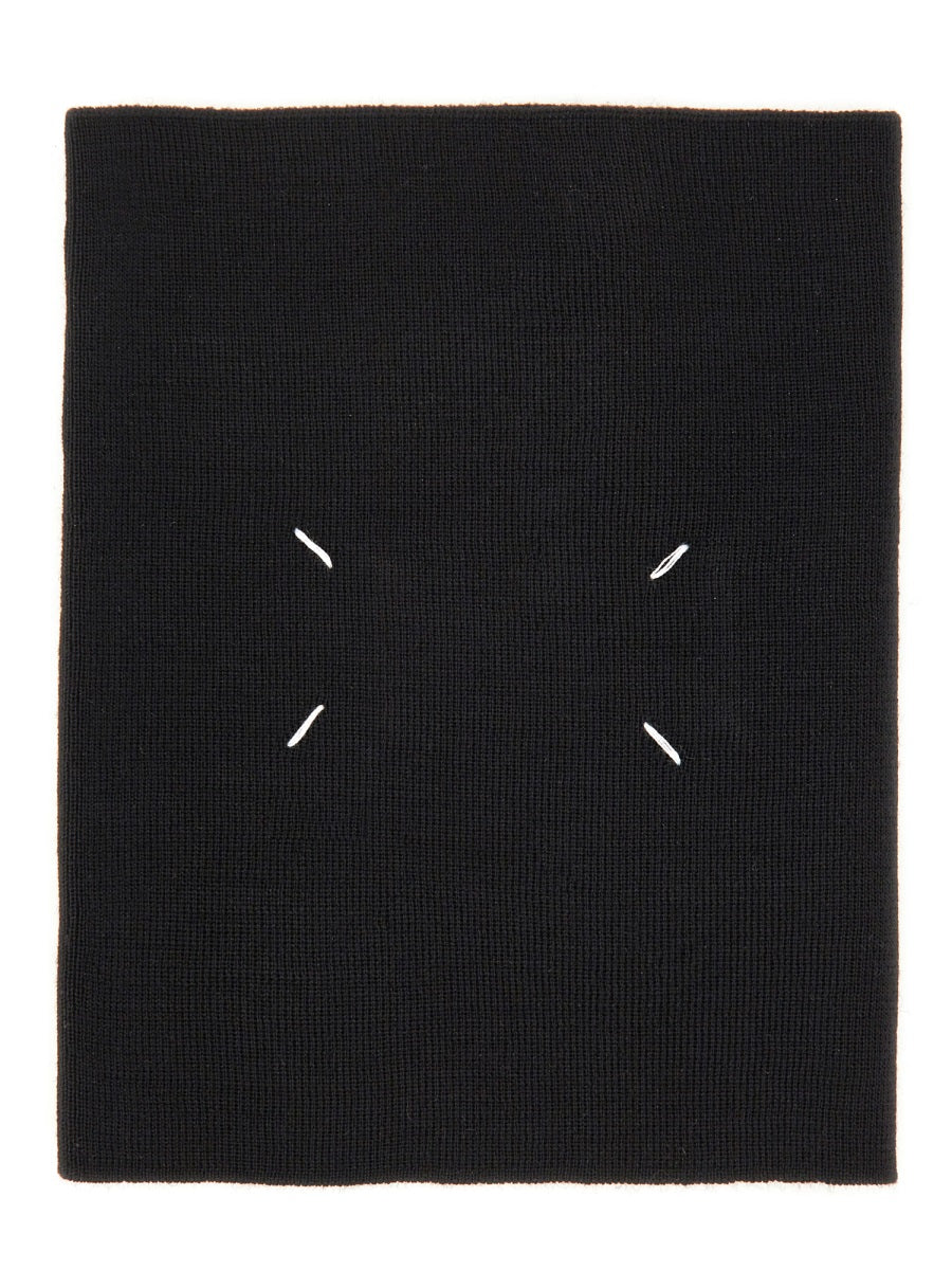 MAISON MARGIELA Wool Logo Scarf