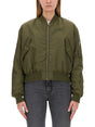 MM6 MAISON MARGIELA Logo Bomber Jacket - Size 40