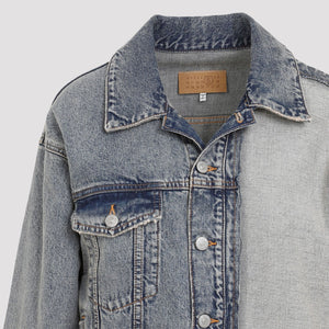 MM6 MAISON MARGIELA Chic Blue Denim Mini Jacket