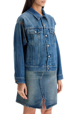 MM6 MAISON MARGIELA Denim Jacket with Slits - Size IT 40