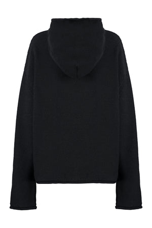 MM6 MAISON MARGIELA Cozy Knit Hoodie for Women - FW23 Edition