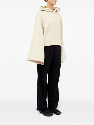 MM6 MAISON MARGIELA Slouchy Hooded Sweater with Flared Cuffs