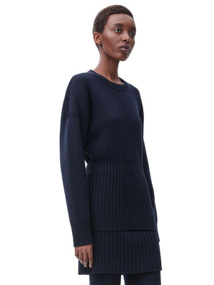 LOEWE Ribbed Knit Long Sweater for Women