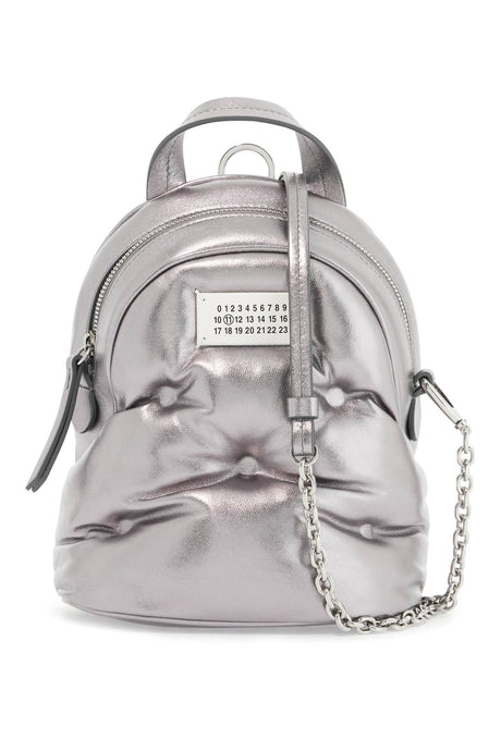 MAISON MARGIELA Metallic Glam Slam Mini Crossbody Backpack